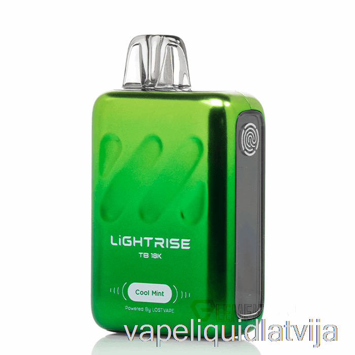 Pazudis Vape Lightrise Tb 18k Vienreiz Lietojams Vēss Piparmētru Vape šķidrums